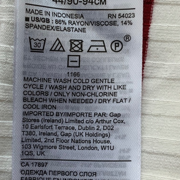 Banana Republic Semi-fitted Ribbed Knit Jersey V-Neck Tank Dress Cream R… - Picture 9 of 11